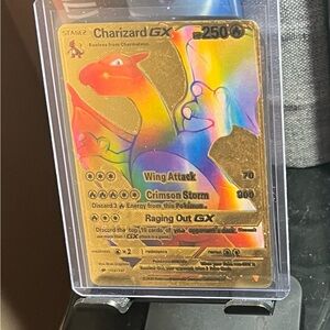 Charizard GX Secret Super Rare Pokémon Card